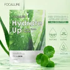 Focallure Cooling Gel Face Mask – Aloe Vera & Green Tea (100g)